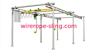 Brückenkran, der Stahldes drahtseil-LKS 6-1 P Standard Zink-überzogenen der Klassen-B hochzieht