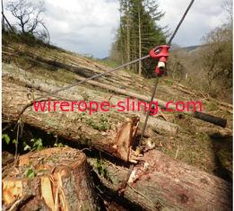 Ropes helle Standardübliche-Lage galvanisierte Drahtseil-Forstwirtschaft Lks 6-3 C